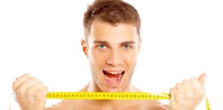 Парень с сантиметром