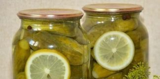 Засолка хрустящих огурцов в литровые банки на зиму с лимоном (лимонной кислотой)