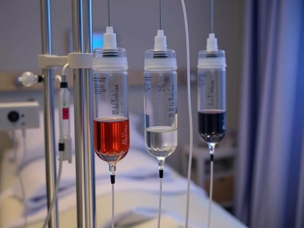 Modern detoxification methods at the 'Ural Medical Group' clinic: IV drips forAlcohol withdrawal.фото