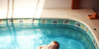 Первый бассейн для новорожденного: как организовать купание, чтобы ребёнку было уютно и безопасно