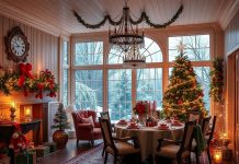 Как превратить загородный дом в новогодскую сказку: идеи и пошаговый план