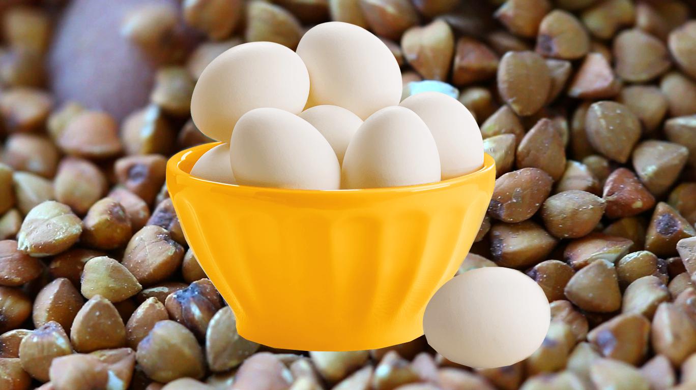 Диета на гречке и на яйцах