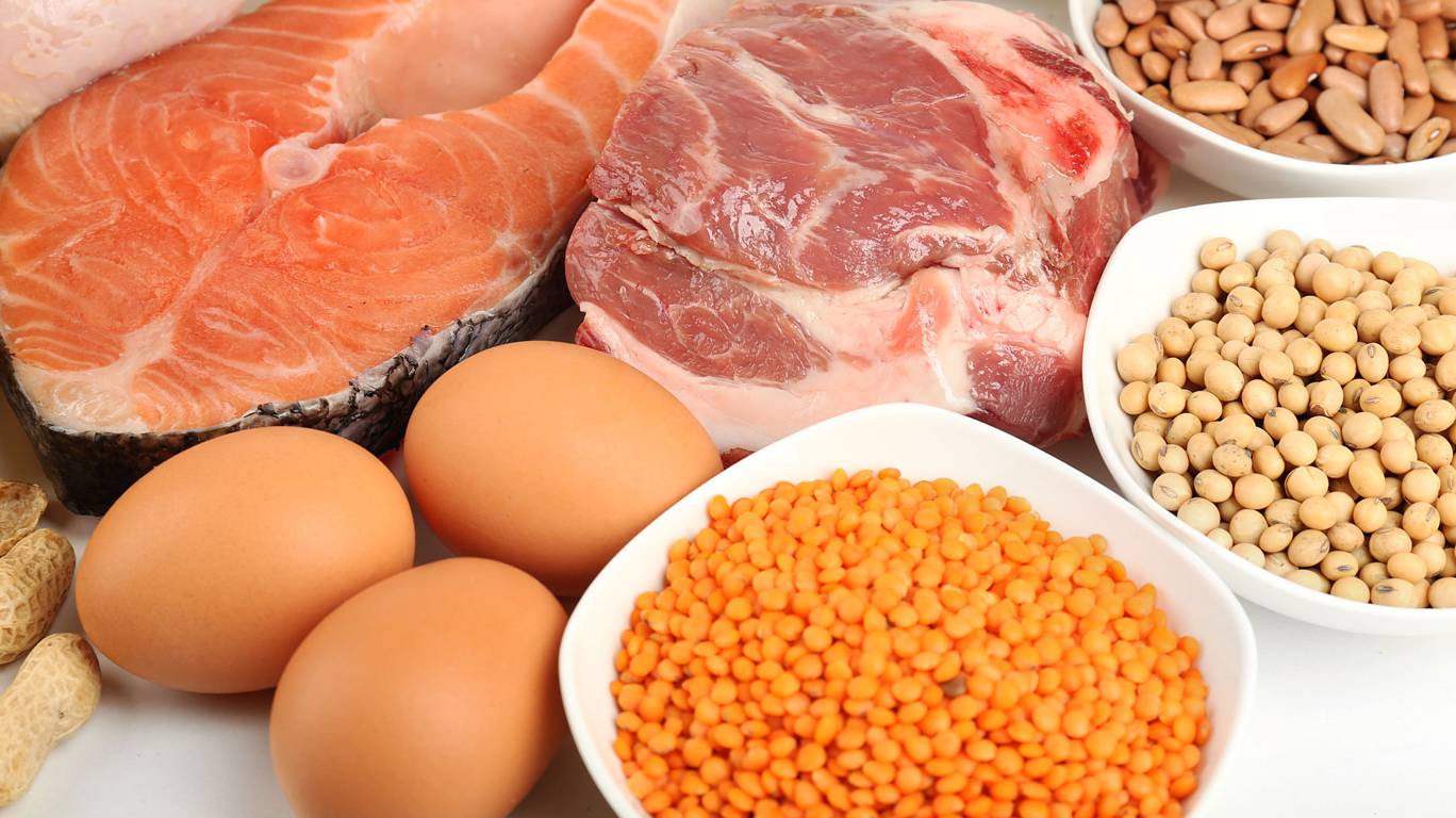 Alimentos bajos en proteinas