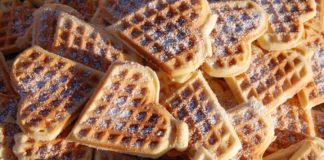 Вафельное печенье