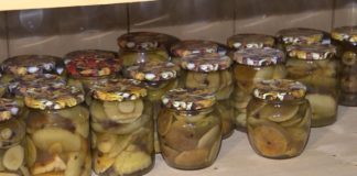 Маринованные грибы в банках