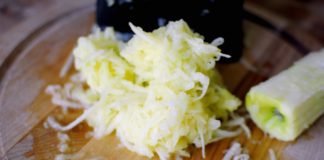 Тертые яблоки