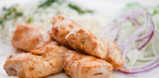 Шашлык из индейки