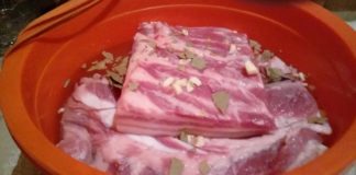 Сало в тузлуке