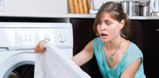 полинявшая одежда