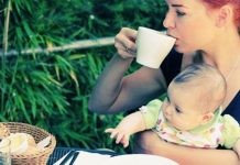 С чем можно пить чай кормящей маме в первый месяц