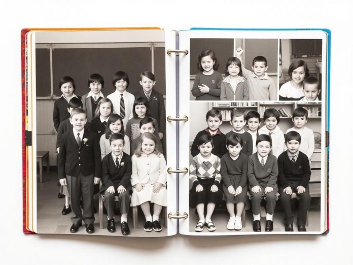 Школьный фотоальбом — хранитель класcных историй и маленький музей памяти
